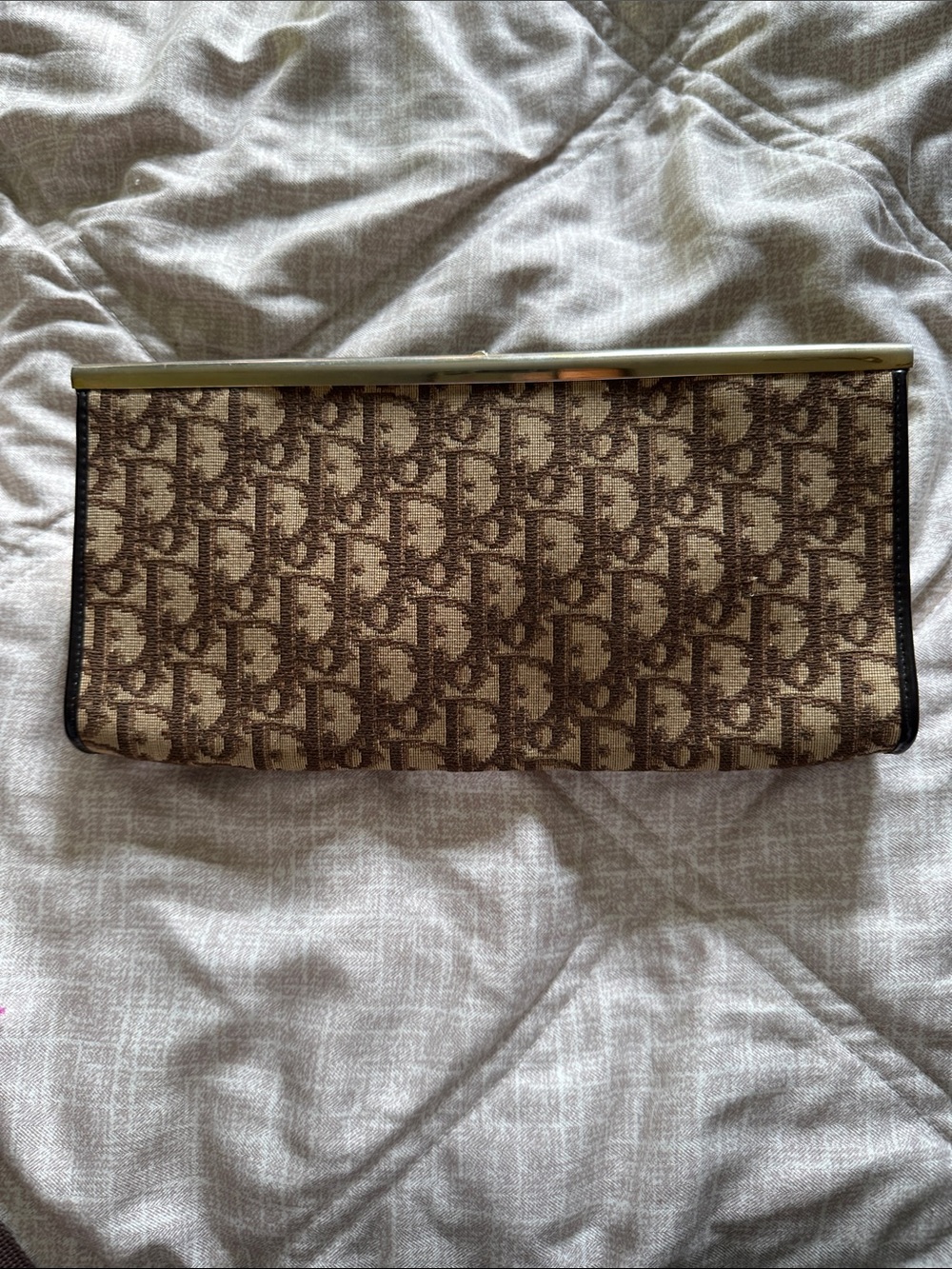 Christian Dior vintage clutch bag.